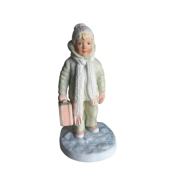 Frances Hook Other - Frances Hook "All Bundled Up" signed by Barbara Hook Figurine dated 1982
